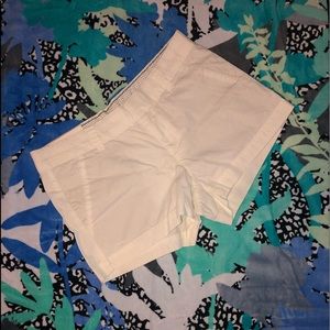 White Women’s Chino Shorts